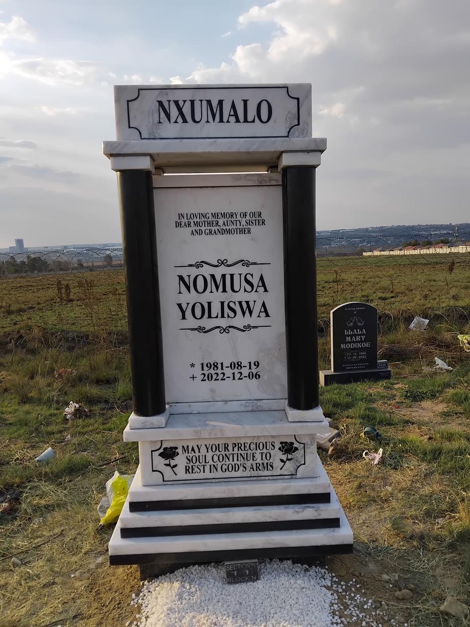 Completed memorial installation from the COD Tombstones gallery