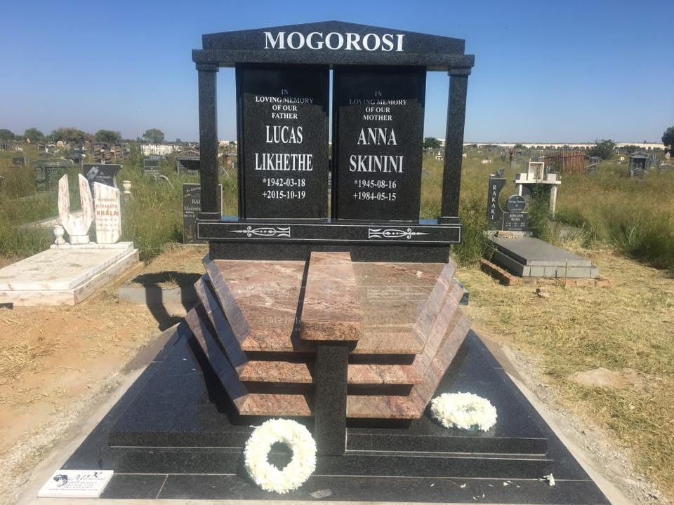Completed memorial installation from the COD Tombstones gallery